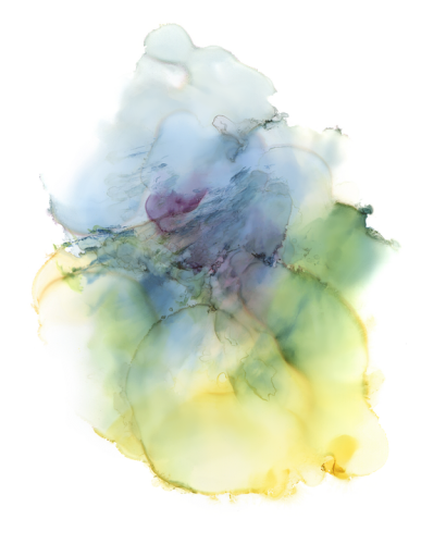 Wasserfarben-Klecks